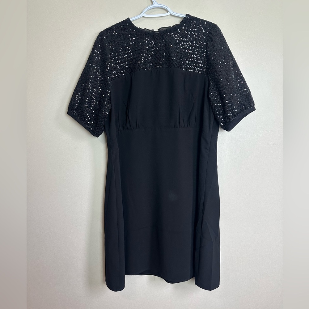 ⭐️Addition Elle 16 Black Sequin Mini Dress